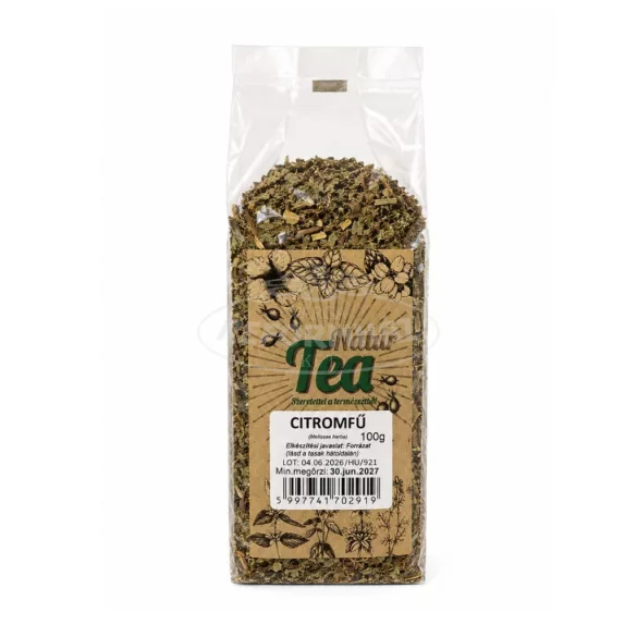 Natur tea Citromfű levél herba tea 100g