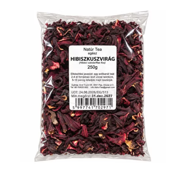 Natúr tea Hibiszkuszvirág 250g