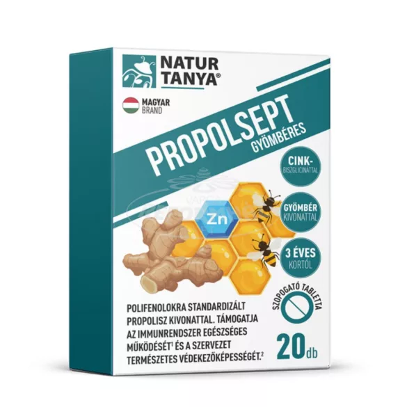 Natur Tanya Propolsept Gyömbéres 20x