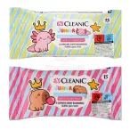 Cleanic frissítő törlőkendő Antibacterial Junior 15x