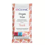 Cleanic frissítő törlőkendő Antibacterial barackos 15x