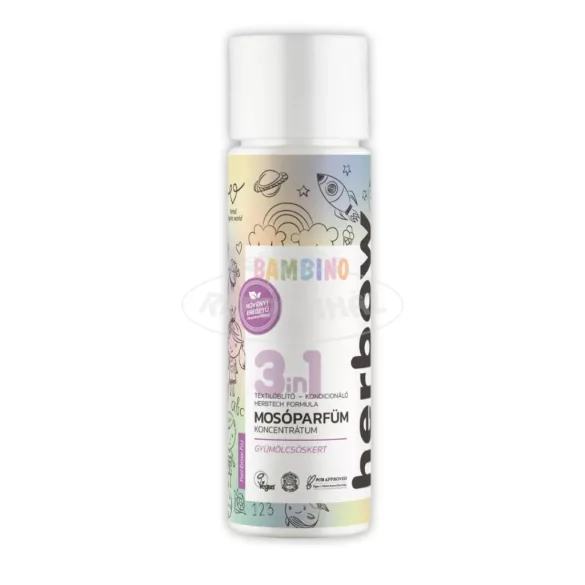 Herbow Bambino 3in1 mosóparfüm-öblítő gyümölcsöskert 200ml