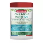   Superdiet tengeri kollagénpor I.II.III típus+C vitamin 210g