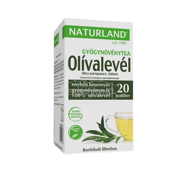 Naturland Olivalevél Gyógynövénytea 20x