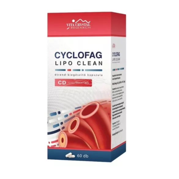 Cyclofag Lipo Clean kapszula Hesperidinnel és Rutinnal 60x