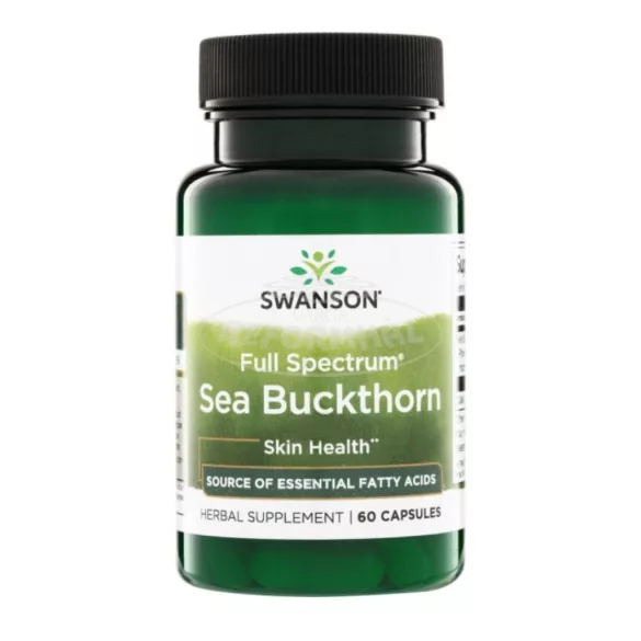 Swanson Homoktövis 400 mg kapszula Sea Buckthorn 60x