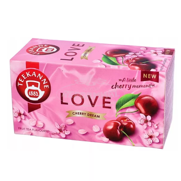 Teekanne LOVE Cherry Dream cseresznyevirág filteres tea 20x