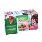 Teekanne Green Tea Matcha eper filteres tea 20x