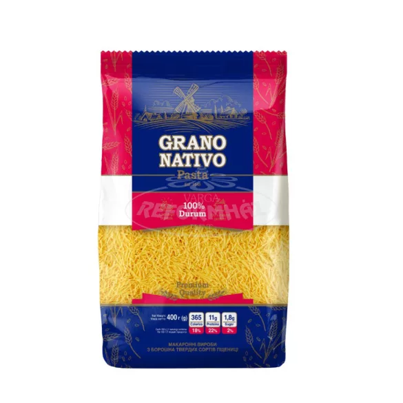 Grano Nativo durum cérnácska száraztészta 400g