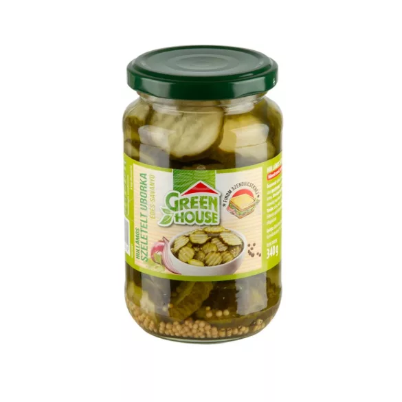 GreenHouse szeletelt uborka 720ml