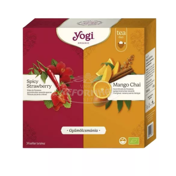 Yogi Gyümölcs mánia bio tea ajándékcsomag 1db