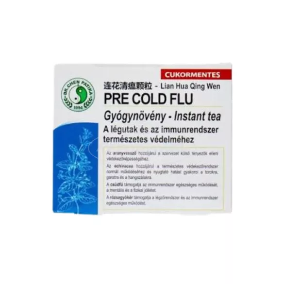 Dr.Chen Pre cold flu [Lian Hua qing wen] instant tea 12x 6g 72g