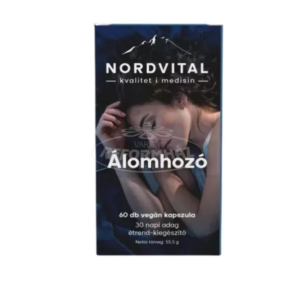 Nordvital Álomhozó komplex kapszula 10x