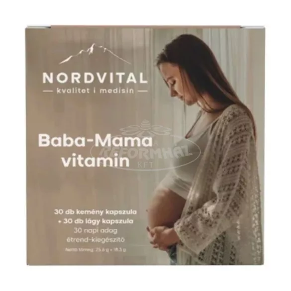 Nordvital Baba-Mama vitamin 30+30 60x