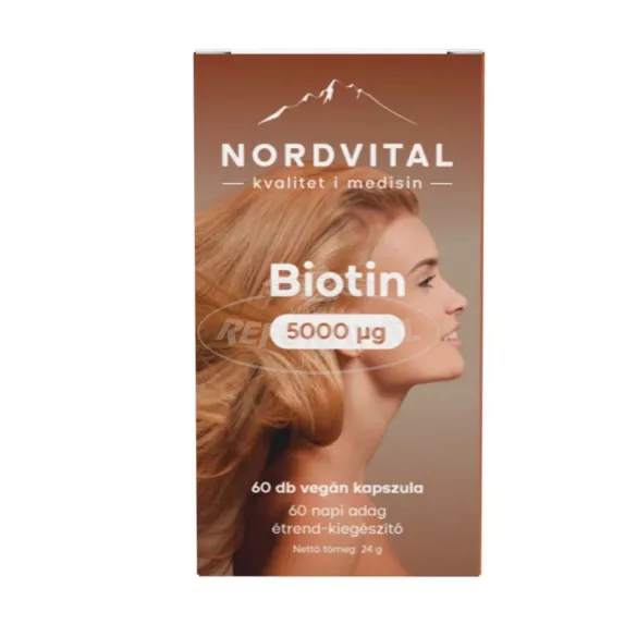 Nordvital Biotin [B7-vitamin] 60x