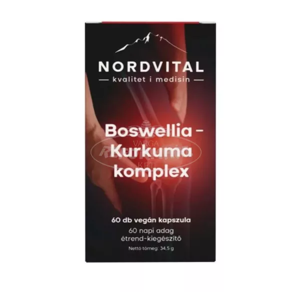 Nordvital Boswellia-Kurkuma Komplex 60x