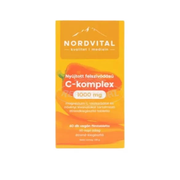 Nordvital C-vitamin komplex Retard 1000mg 60x