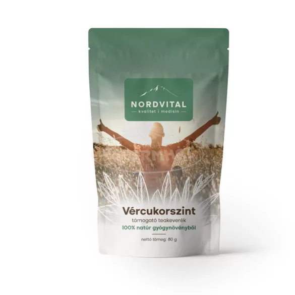 Nordvital Diabétesz teakeverék 80g
