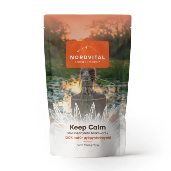 Nordvital Keep Calm-Stresszoldó teakeverék 90g
