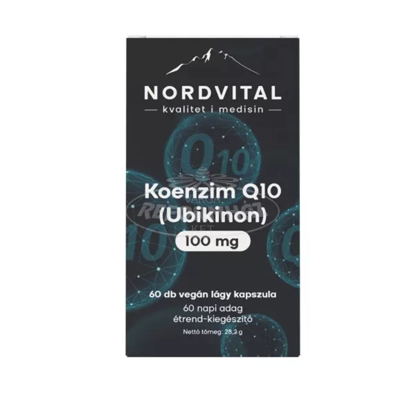 Nordvital Koenzim Q10 [Ubikinon] kapszula 60x