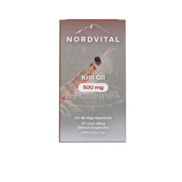 Nordvital Krill Olaj 60x