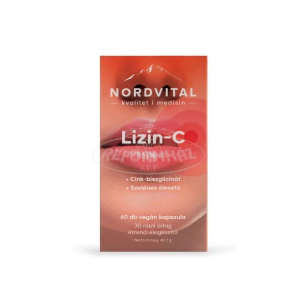 Nordvital Lizin-C vegán kapszula 60x
