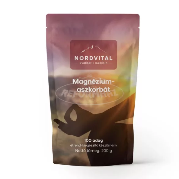 Nordvital Magnézium-aszkorbát por 200g
