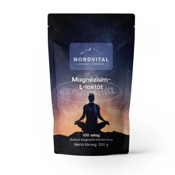 Nordvital Magnézium-L-laktát por 200g