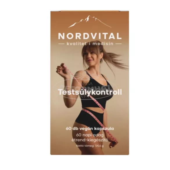 Nordvital Testsúlykontroll 60x