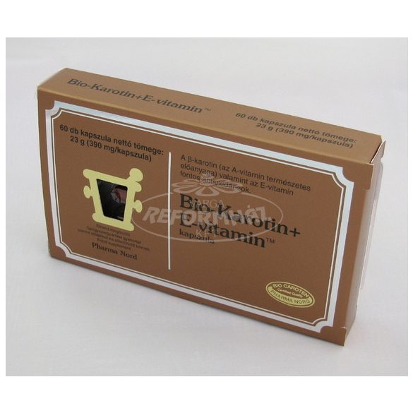 Bio-Karotin+E vitamin kapszula 390mg 60x