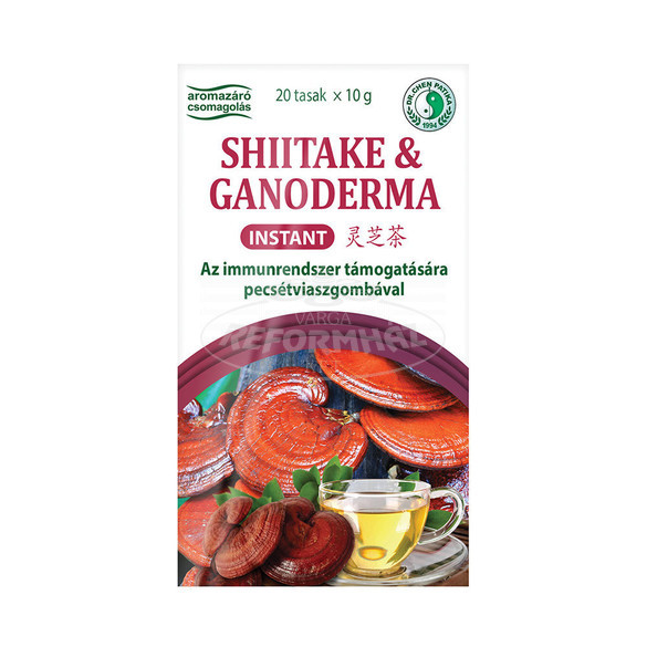 Dr.Chen Shiitake és Ganoderma instant tea immunerősítő 20x