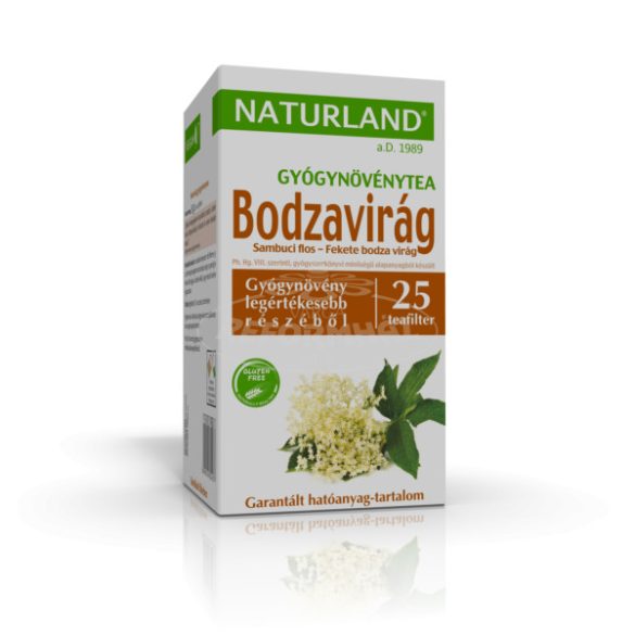 Naturland bodzavirág tea 25x1g 25g